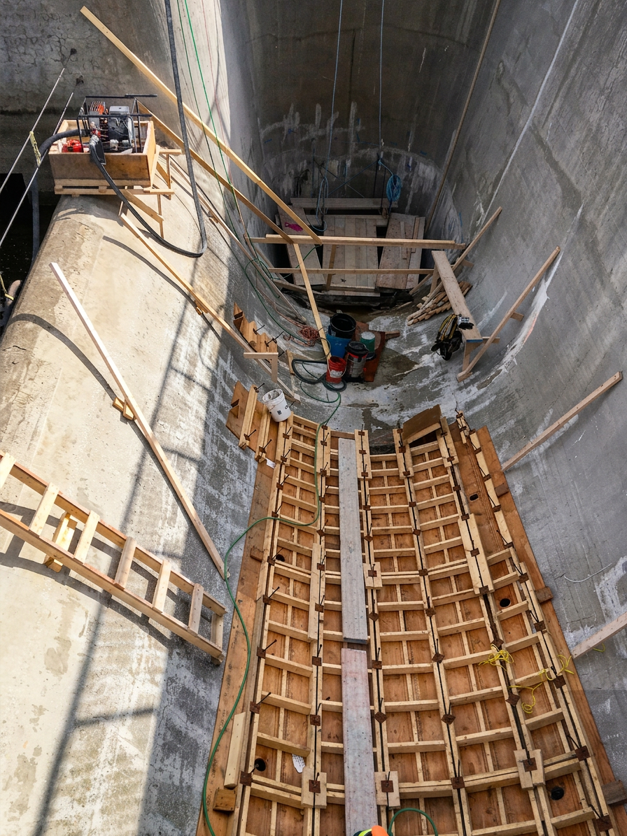 Réfection du barrage Choinière | Granby Interprojet Construction | Entrepreneur général en génie civil et bâtiment au Québec
