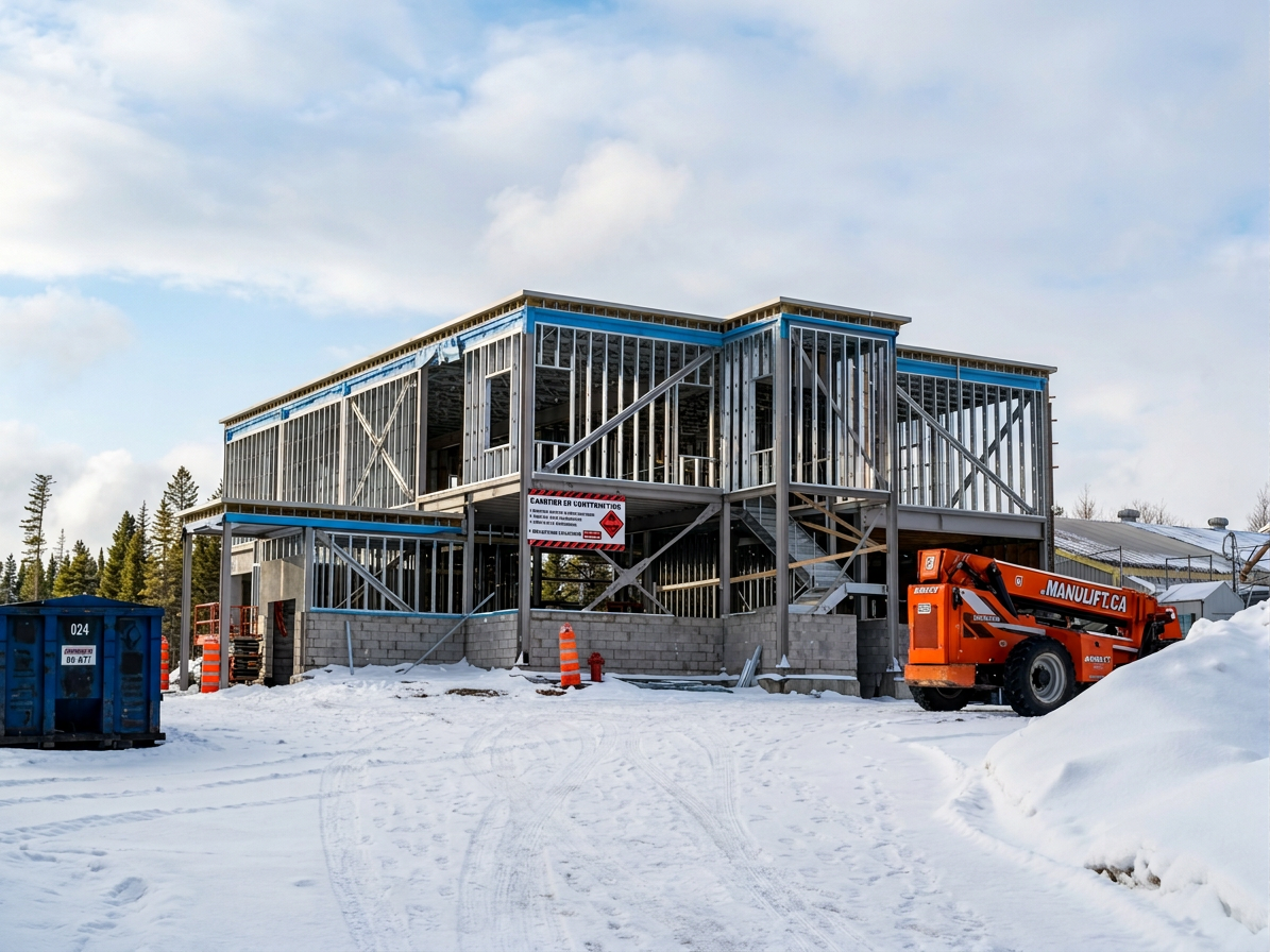 Réfection et agrandissement de l’usine d’eau potable de Pessamit |  Côte-Nord du Québec Interprojet Construction | Entrepreneur général en génie civil et bâtiment au Québec