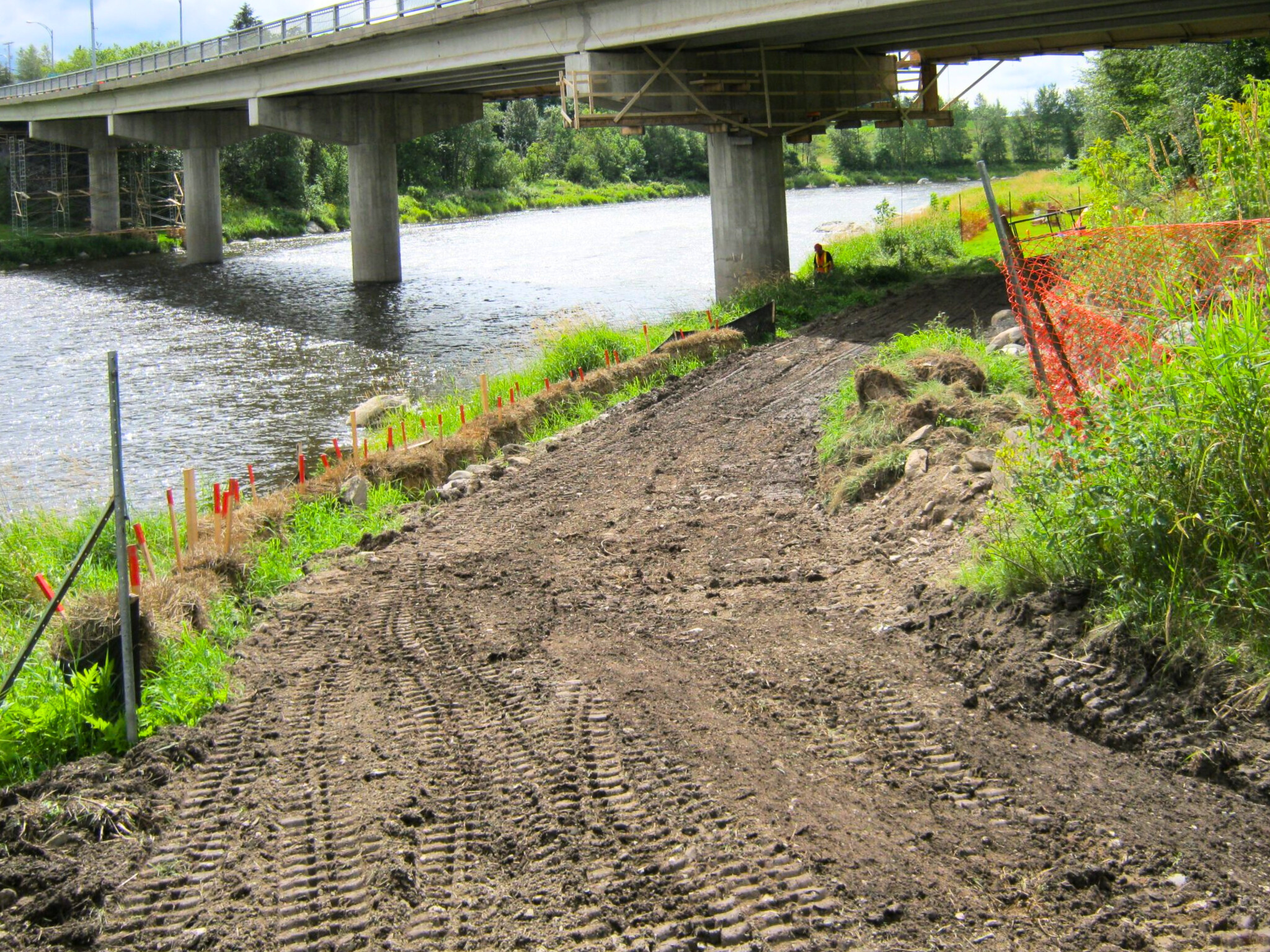 Réfection – Pont Sainte-Claire Inter-Projet Construction | Entrepreneur général en génie civil et bâtiment au Québec