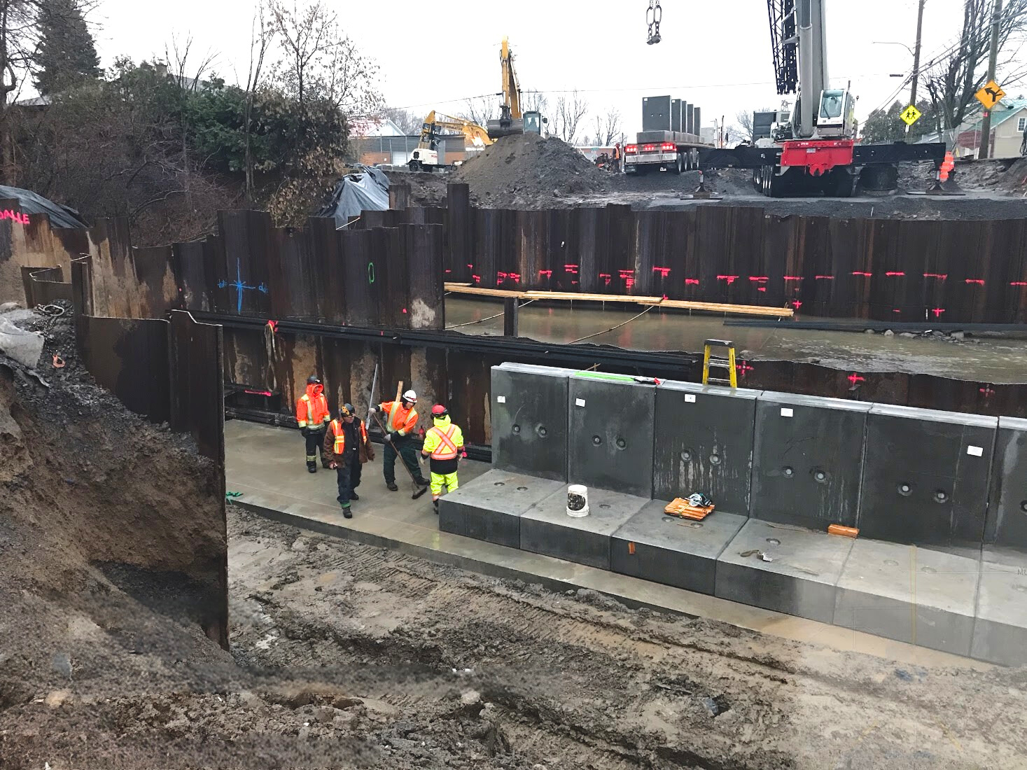 Réfection du pont – Sainte-Anne-de-Sabrevois Inter-Projet Construction | Entrepreneur général en génie civil et bâtiment au Québec