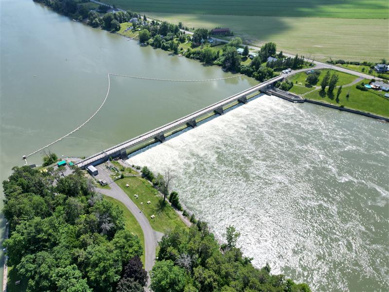 Réfection – Barrage de Saint-Ours Interprojet Construction | Entrepreneur général en génie civil et bâtiment au Québec