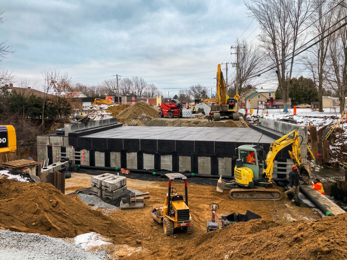 Réfection du pont Jones | Sainte-Anne-de-Sabrevois Interprojet Construction | Entrepreneur général en génie civil et bâtiment au Québec