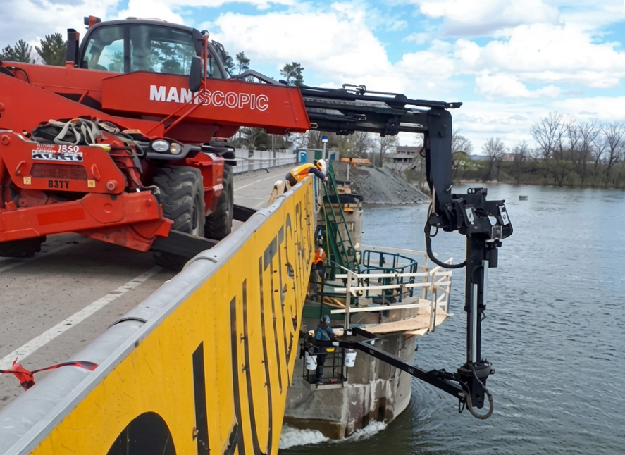 Réfection du barrage du Canal-de-Saint-Ours et de la passe migratoire | Montérégie Interprojet Construction | Entrepreneur général en génie civil et bâtiment au Québec