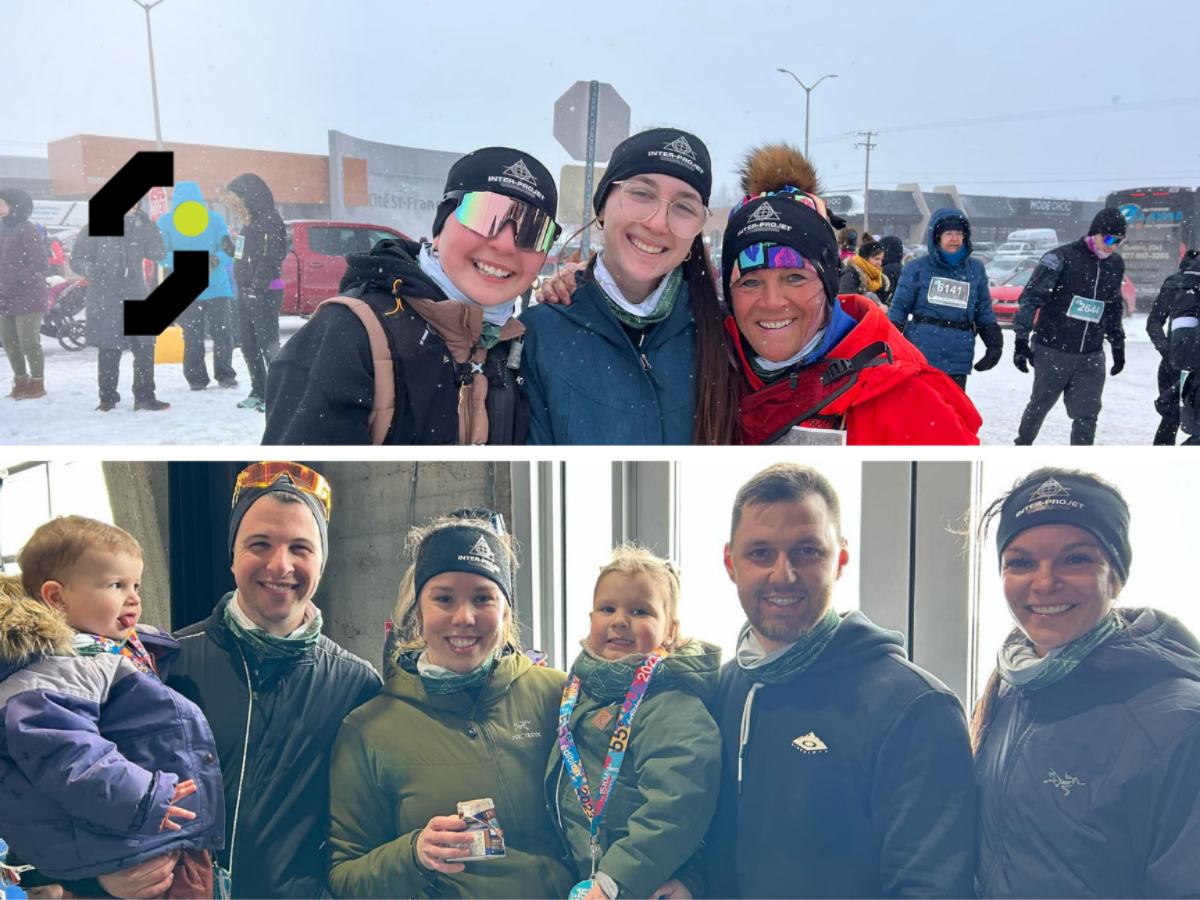 Notre équipe relève le défi du 15 km des Pichous Interprojet Construction | Entrepreneur général en génie civil et bâtiment au Québec