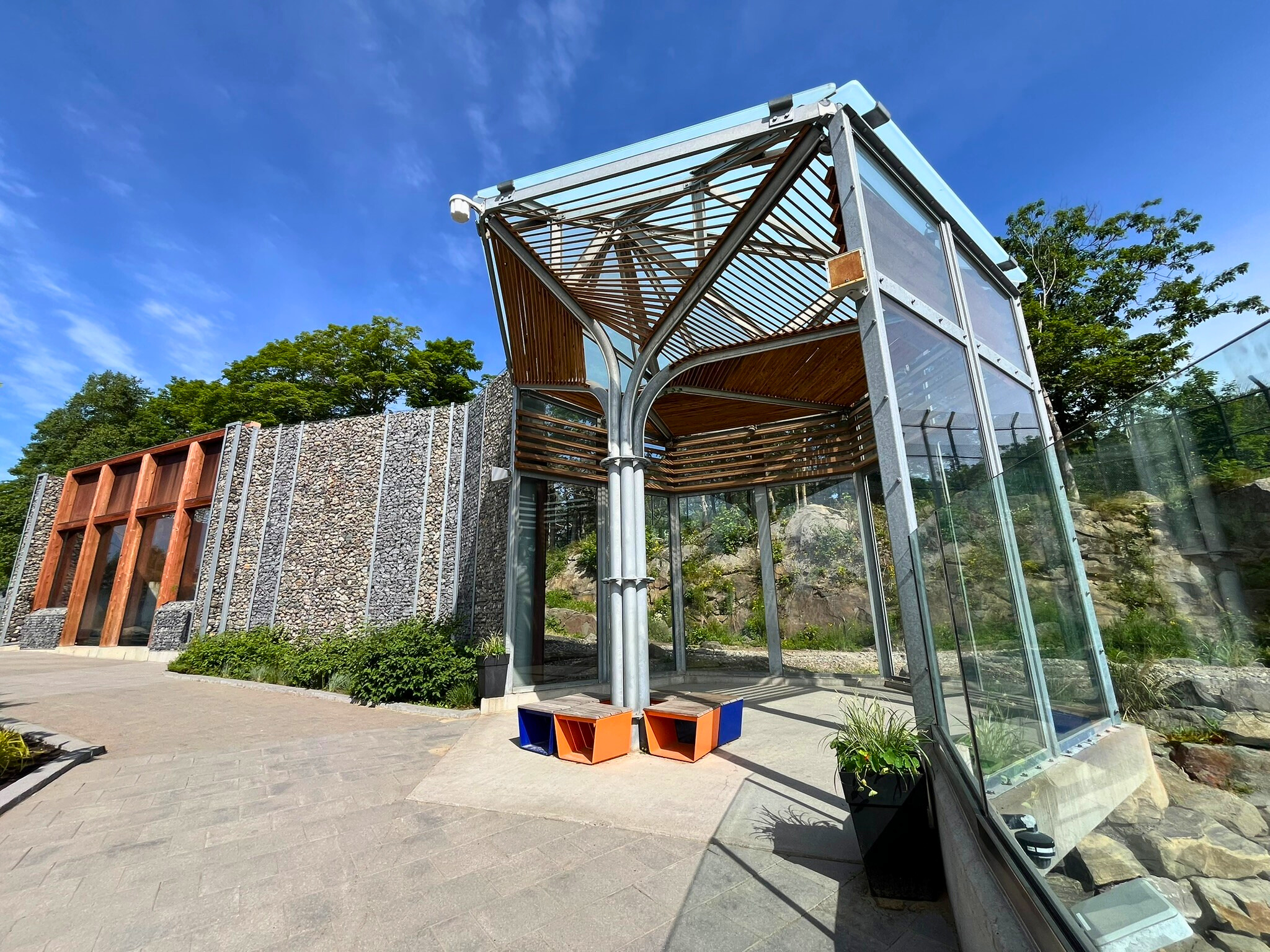 Habitat des ours – Aquarium de Québec Inter-Projet Construction | Entrepreneur général en génie civil et bâtiment au Québec