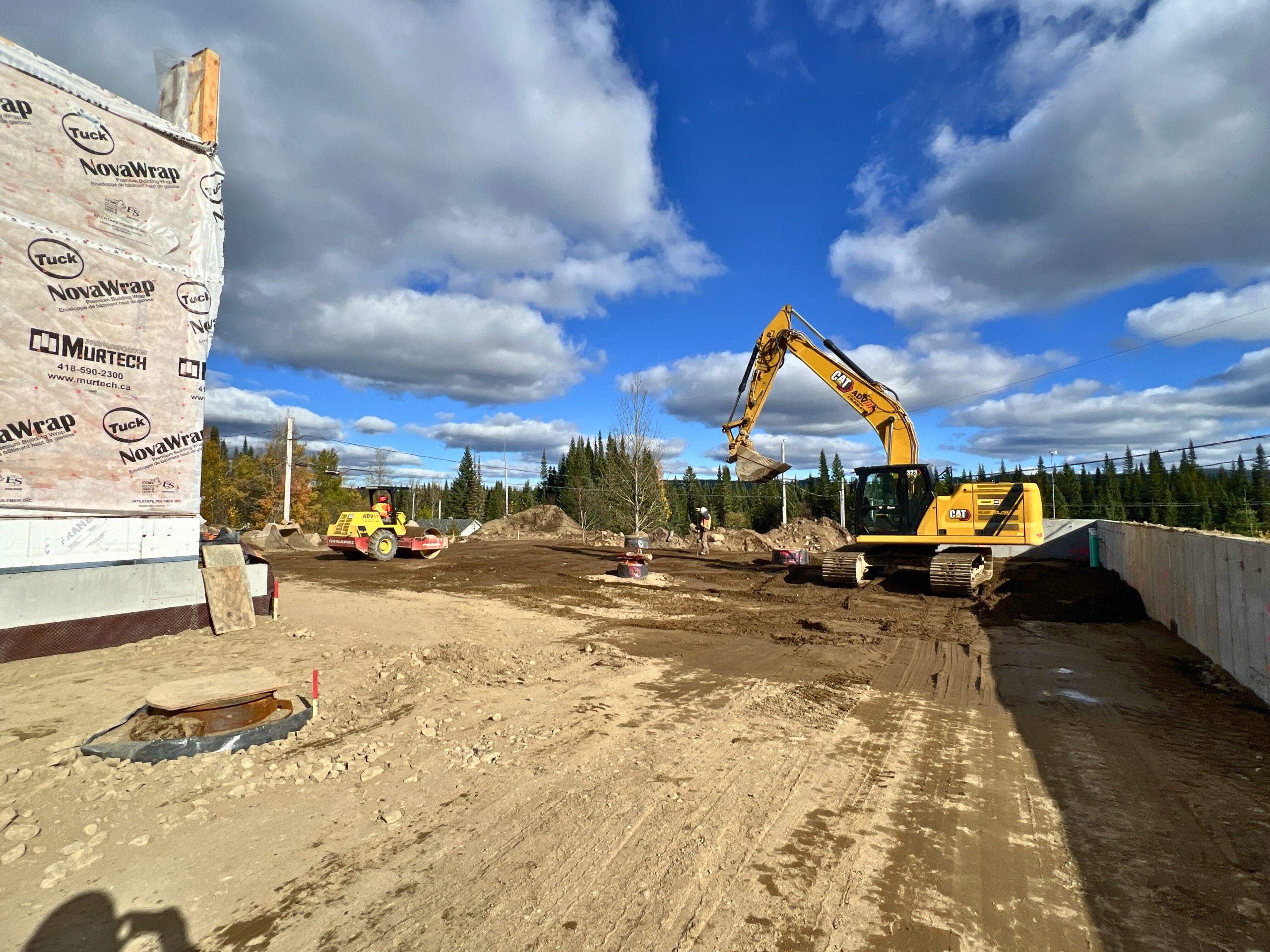 Construction bâtiment de la CTAQ Réserve faunique des Laurentides | Québec Interprojet Construction | Entrepreneur général en génie civil et bâtiment au Québec