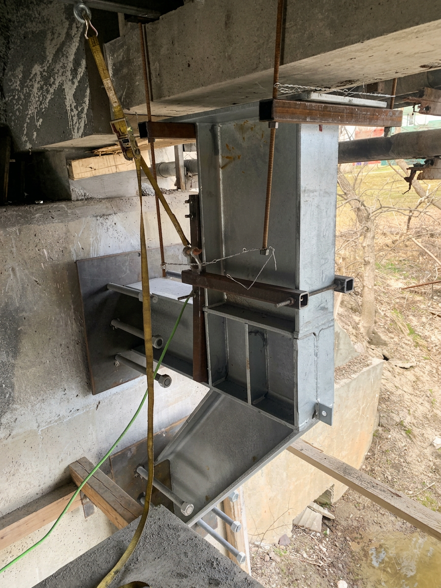 Réfection de la structure du pont de Maniwaki Interprojet Construction | Entrepreneur général en génie civil et bâtiment au Québec