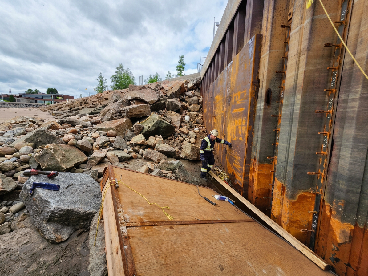 Réfection du quai Agésilas-Lepage à La Baie Interprojet Construction | Entrepreneur général en génie civil et bâtiment au Québec